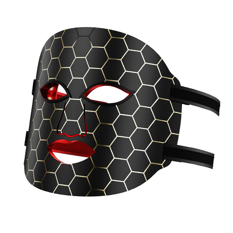 Flexible Silicone LED Mask – Red & Blue Light Therapy for Clear Skin