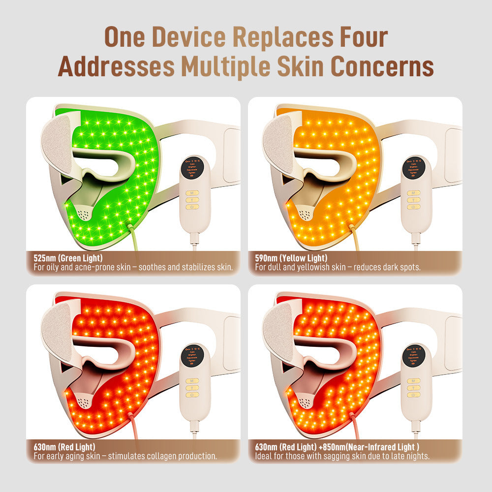 Photon Therapy Beauty Mask – Ultra-Light Red Light Facial Rejuvenation