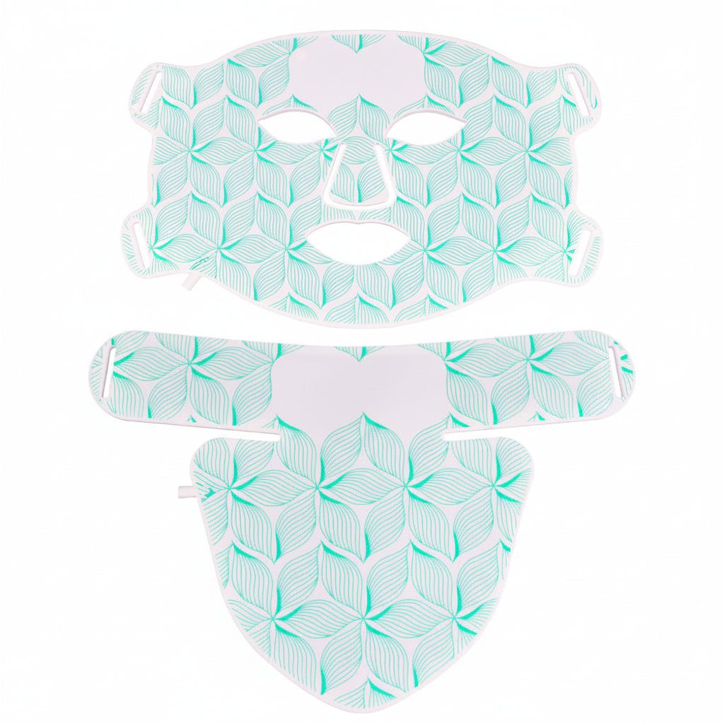 Age Renewal LED Face & Neck Mask Infrared Light Therapy - LoomiGlow