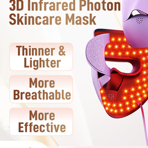 Photon Therapy Beauty Mask – Ultra-Light Red Light Facial Rejuvenation