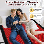 3D LED Red Light Full Body Therapy Blanket – Heated Recovery & Rejuvenation