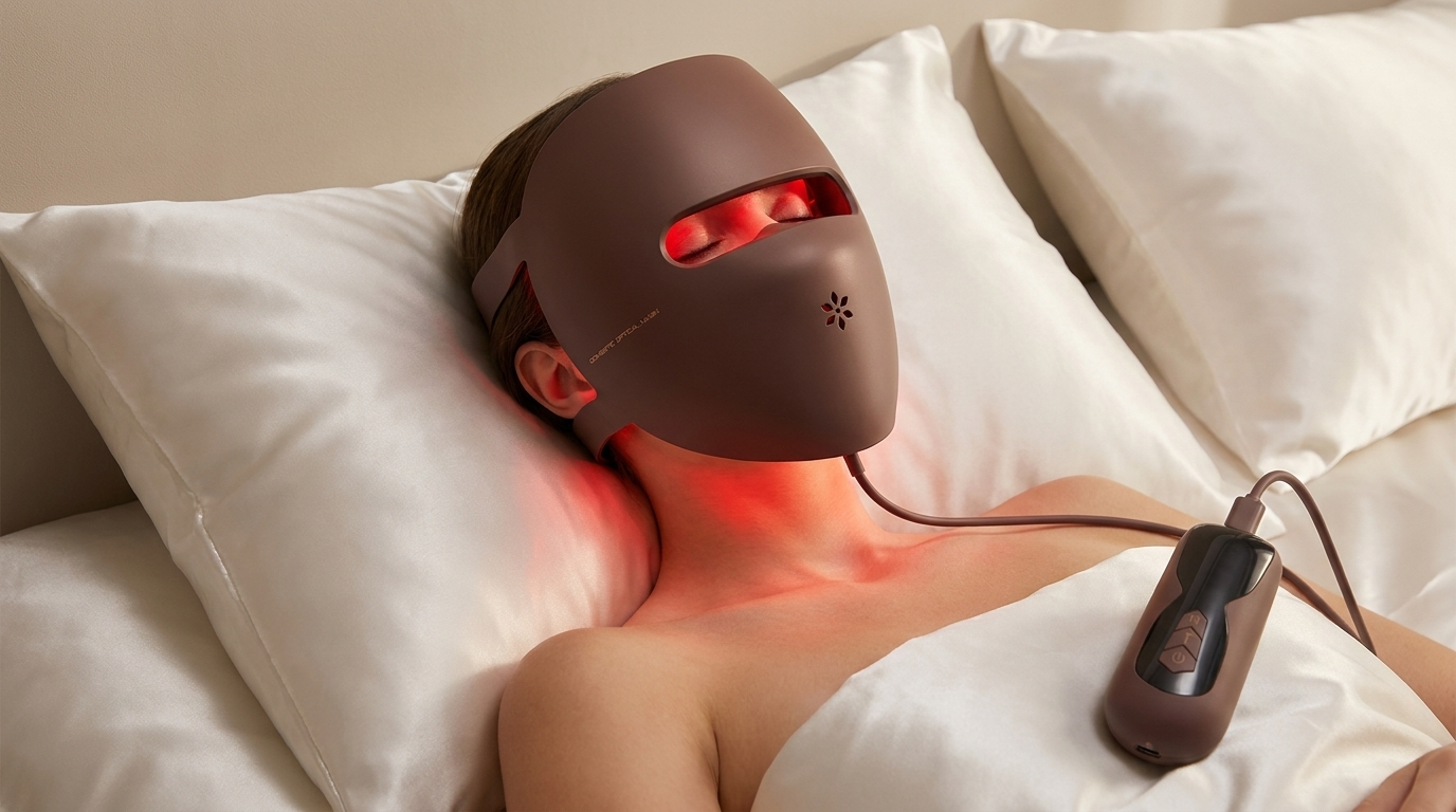 3D Red Light Therapy Face Mask – 4 Modes for Anti-Aging & Skin Rejuvenation