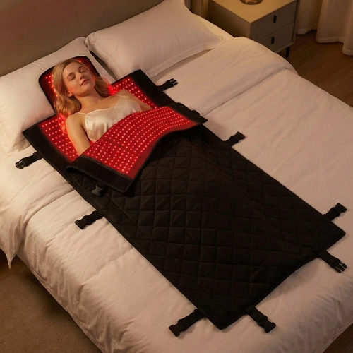 3D LED Red Light Full Body Therapy Blanket – Heated Recovery & Rejuvenation